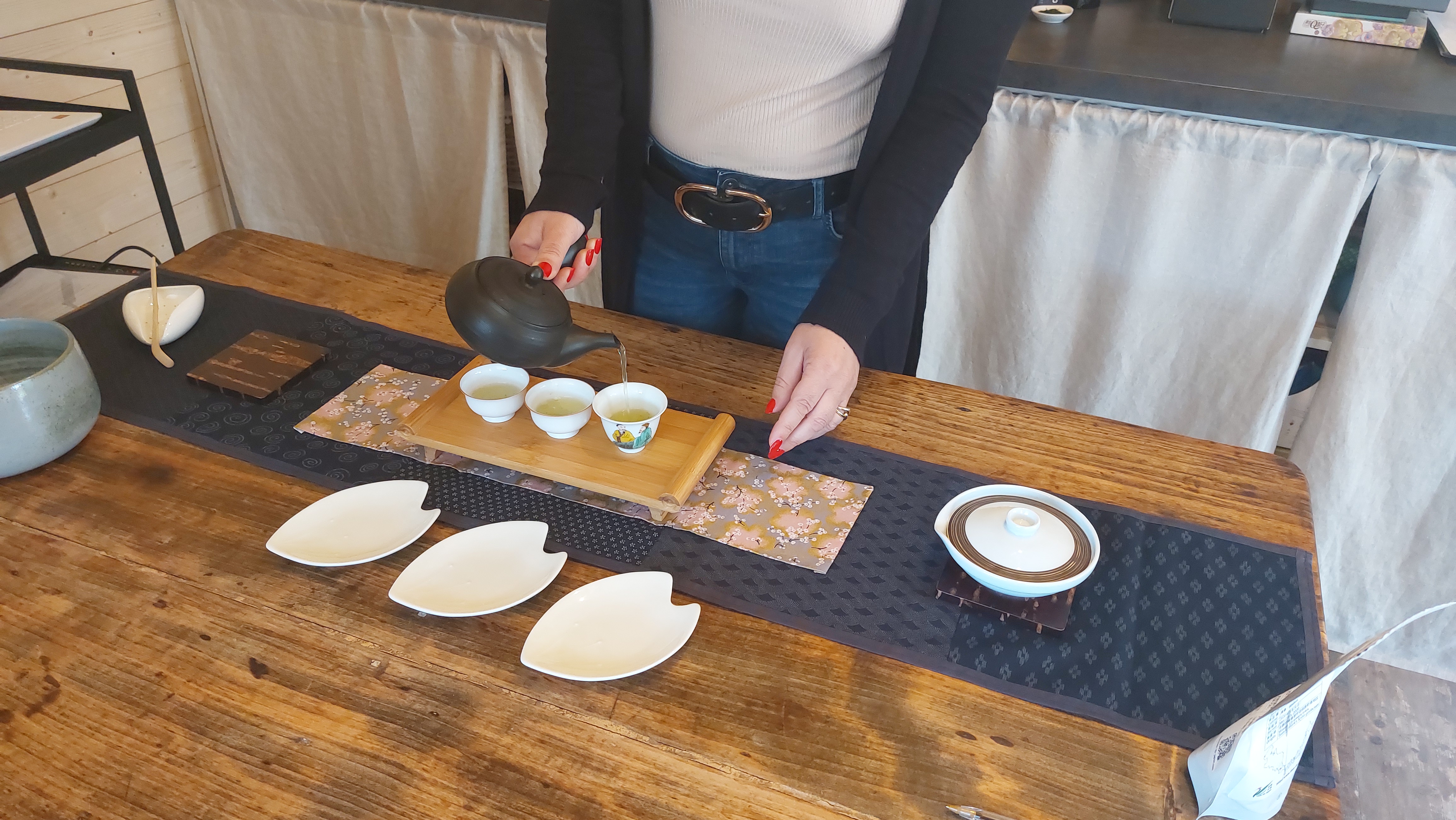 Atelier de dégustation de thé